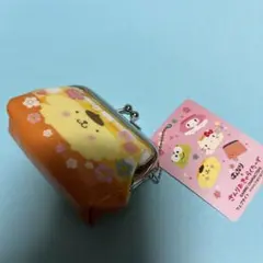 ポムポムプリン　ミニがま口財布