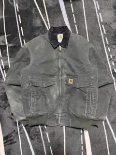 K*O様 鬼フェード 激レア Carhartt ボンバージャケット（L）J165 鬼フェード 激レア Carhartt ボンバージャケット（L）J165 MOS - メルカリ