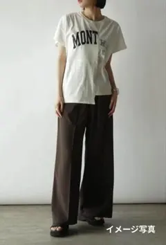 【最終価格】RADIATE ラディエイト ウエストラインデザインワイドパンツ