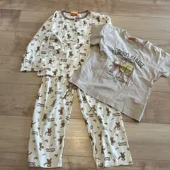 おさるのジョージ　パジャマセット　120のサムネイル