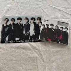 SixTONES Snow Man CDクリアファイルセット