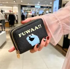 FUWAA!! キャラクター コインケース 小銭入れ ブラック