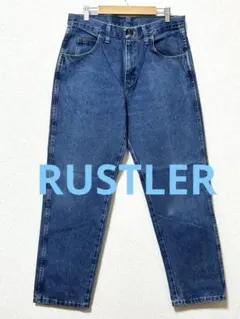 RUSTLERブルー ストレートデニム 87634DS W32L30