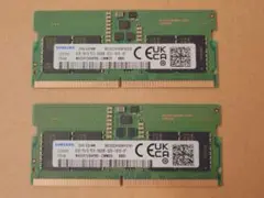 Samsung メモリ 32GB 1枚 PC5-5600B SO-DIMM ② - メルカリ