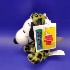 スヌーピー ヒョウ柄ぬいぐるみ