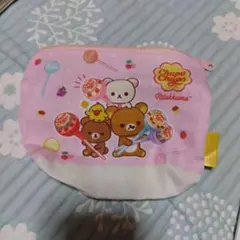 リラックマ チュッパチャプス ポーチ　ガチャガチャ