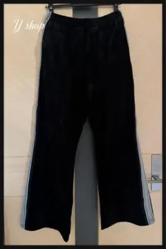 カフネ ベロアトラックパンツ