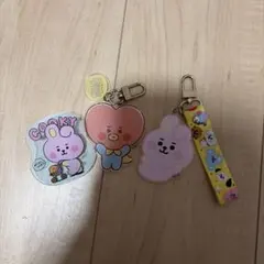 BT21 BTS グク テテ キーホルダー クリップ
