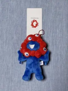 万博　ミャクミャク ボールチェーン マスコットぬいぐるみキーホルダー【A】