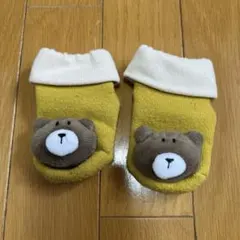 くつ下　ベビー　9-13cm くま