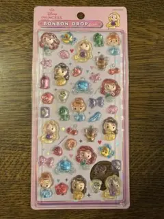 【国内正規品】ボンボンドロップシール　プリンセス　ディズニー