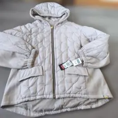 26.花柄ジャンバー　ベージュ系