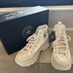 新品CONVERSE ALL STAR TREKWAVE HI 白24cm