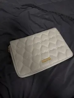 MOSCHINO ハートキルティング ショルダーバッグのサムネイル