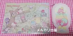 リトルツインスターズ　ポーチ&サンリオキャラクターズ　クリアファイル