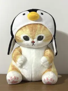 モフサンド 海の生き物 BIGにゃん ぬいぐるみ ペンギン mofusand