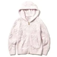 バレンタインスフレハートポンポンパーカー