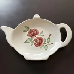 imane イマン ティーポット型 ティーバッグトレイ 薔薇柄のサムネイル