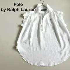 ラルフローレン POLO ポロラルフローレンリネンフレンチシャツブラウス