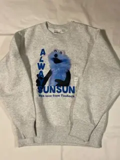 美品　GU ヘビーウェイトスウェットプルオーバー パペットスンスン S