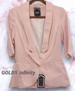 GOLDS infinity テーラードジャケット　袖裏レース　新品　タグ付きのサムネイル