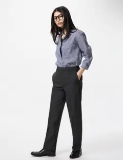 やしよし様専用　UNIQLO ★感動スリムパンツ　ブラック　Sサイズ