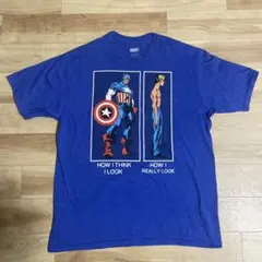 MARVEL キャプテン・アメリカ Tシャツ XL