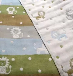 fuwara☆らいおん☆6重ガーゼ生地