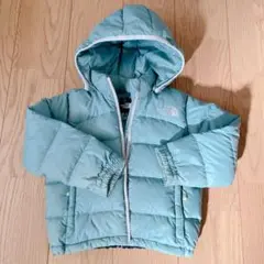 ノースフェイス 110サイズ ダウンジャケット グリーン