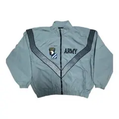 ARMY AIRBORNE トレーニングジャケット ナイロンジャケット軍物系古着