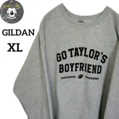 t*w様 アメリカ古着GILDANギルダン ロゴ入り オーバーサイズスウェット