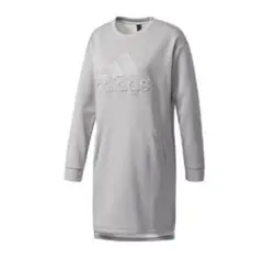 美品 M アディダス デボス スウェット ワンピース 微・裏起毛 スウェット