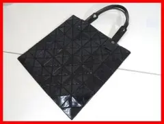 BAO BAO ISSEY MIYAKE　トートバッグ　黒　中古　Mイ-324