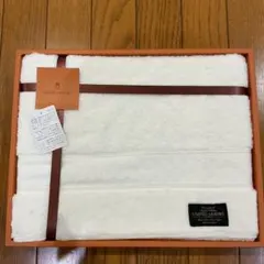 ユナイテッドアローズ　バスタオル　ホワイト　新品未使用箱付のサムネイル