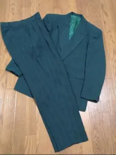 BBCO ビビコ ダブルスーツ グリーン W86