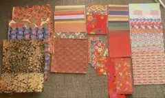 和紙千代紙と折り紙のセット