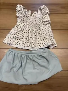 BREEZE ブリーズ　レオパード　水着　140