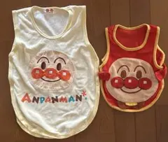 アンパンマン 薄手 スリーパー 2枚セット80-90と50-95 まとめ売り