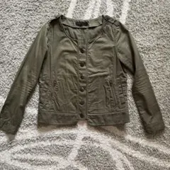 High-neck cocoon blouson / black 252ZOE - メルカリ