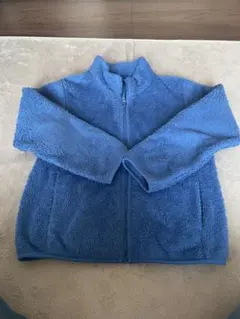 UNIQLO フリースジャケット 130サイズ 青