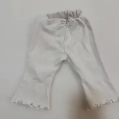 Aosta Sサイズ　ベビー パンツ ホワイト 白　アイボリー　韓国子供服