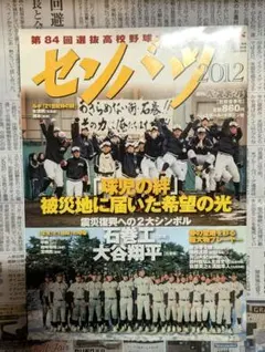 2011年7月 花巻東高校2年 大谷翔平 直筆サイン 「夢」 甲子園出場 額付