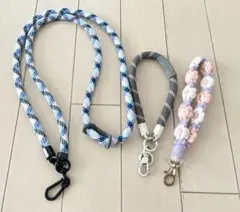 bluecorn LAKOLE お花　スマホ　ショルダー　ストラップ ラコレ