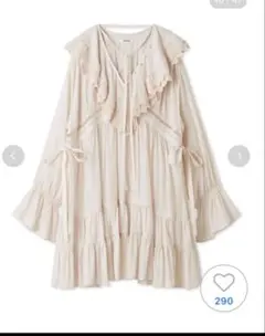 snidelコットンレースBOHAチュニック