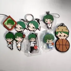 黒子のバスケ ラバーストラップ ラバーキーホルダー 緑間真太郎