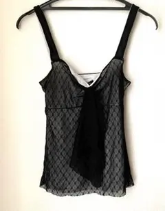 モルガン　レースキャミソール　Sサイズ　黒　ブラック