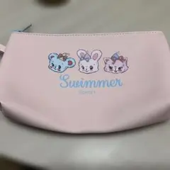 SWIMMER ポーチ ピンク