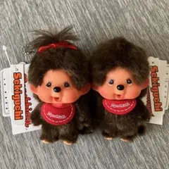 【新品タグ付き】顔でかモンチッチSSキーチェーン 男の子女の子 ぬいぐるみ