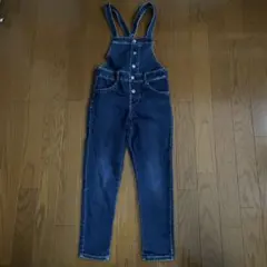GU ダークブルー オーバーオール