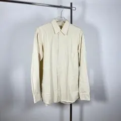 UNIQLO U ユニクロユー メンズシャツ ストライプ ベージュ